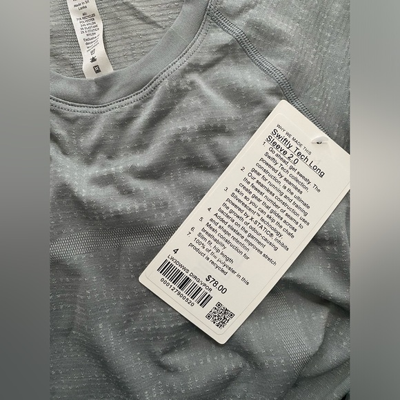 NWT Lululemon Swiftly Tech Long Sleeve 2.0 - Picture 5 of 6